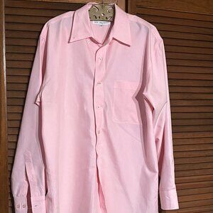 Jack Mulqueen Pink Button-Up Blouse Women’s Small Long Sleeve